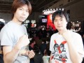 TGS 2014の「ウルIV」エキシビションマッチ会場で，杉山P＆綾野APに新エディション「OMEGA」について聞いてみた