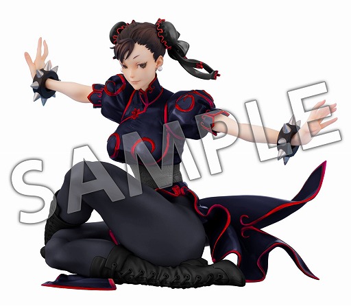 画像ギャラリー No.001のサムネイル画像 / ハイクオリティな「春麗」のフィギュアにブラックIIカラーが登場