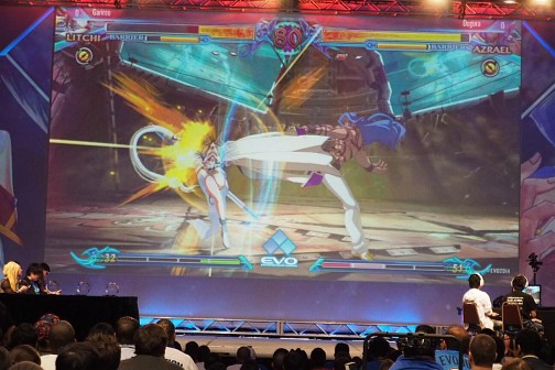 画像ギャラリー No.009のサムネイル画像 / ［EVO2014］「ウルIV」初の頂点は誰なのか。いよいよ最終局面を迎えた「Evolution 2014」最終日まとめ。「BBCP」「スマブラDX」部門決勝にも期待