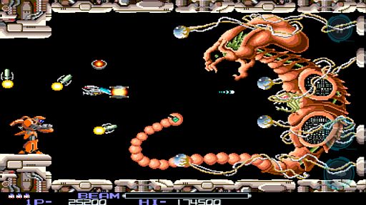 画像ギャラリー No.002のサムネイル画像 / 横スクロールSTGの金字塔「R-TYPE」がiOS向けアプリで復活。タッチ操作や実績機能ほか新機能を搭載しつつも攻略難度はオリジナル版のまま