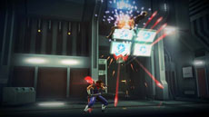 画像ギャラリー No.008のサムネイル画像 / 「ストライダー飛竜」，プラズマ光剣“サイファー”から繰り出されるアクションや，新装備“クナイ”の概要が明らかに