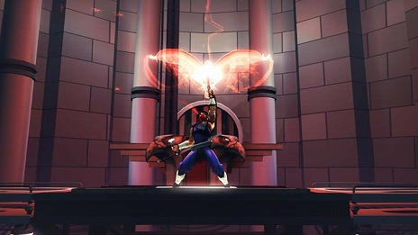 画像ギャラリー No.008のサムネイル画像 / 「ストライダー飛竜」,プラズマの力を解放して使用する「ダブルジャンプ」や「プラズマカタパルト」が公開