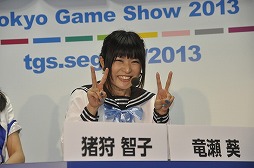 画像ギャラリー No.003のサムネイル画像 / ［TGS 2013］セガステージが「鳩寺女子学園」の幕張分校に？　「project575」のアシスタントプロデューサー清水大輔氏も登場した「うた組み575」ステージをレポート