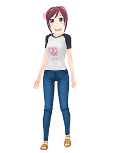 画像ギャラリー No.057のサムネイル画像 / 「うた組み575」最新情報。ゲーム中に可能な「歌詞アレンジ」および「衣装チェンジ/背景チェンジ」，ストーリーや収録楽曲の情報が到着