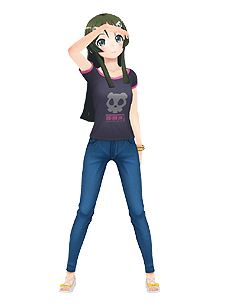 画像ギャラリー No.058のサムネイル画像 / 「うた組み575」最新情報。ゲーム中に可能な「歌詞アレンジ」および「衣装チェンジ/背景チェンジ」，ストーリーや収録楽曲の情報が到着