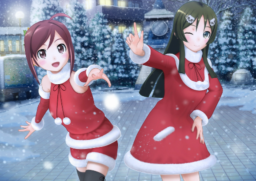 画像ギャラリー No.002のサムネイル画像 / 「うた組み575」，雪景色の鎌倉を舞台に繰り広げられる“冬”のストーリーやコスチューム，収録楽曲の最新情報を紹介