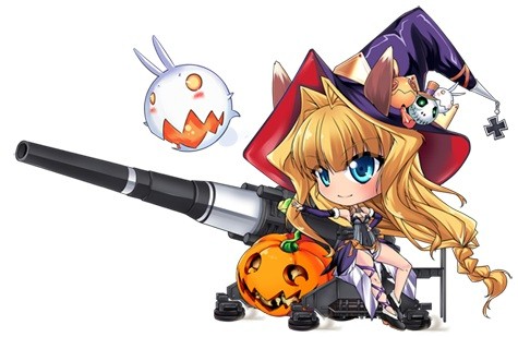 画像ギャラリー No.007のサムネイル画像 / 「少女兵器web」,ハロウィン限定BOXに魔女姿の「ドーラ」が登場
