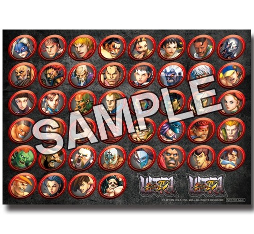 画像ギャラリー No.006のサムネイル画像 / 「ウルトラストリートファイターIV」店舗別特典を公開。最強ゲーマー決定戦も
