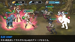 画像ギャラリー No.004のサムネイル画像 / RPG「バトルダンジョンHEROES WAR」が8月1日に配信。事前登録受付中