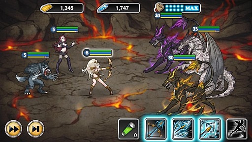 画像ギャラリー No.005のサムネイル画像 / RPG「バトルダンジョンHEROES WAR」が8月1日に配信。事前登録受付中