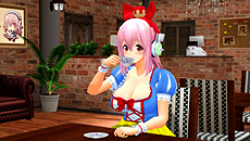 画像ギャラリー No.005のサムネイル画像 / 「モット！ソニコミ」，各種特典コスチュームのスクリーンショットを公開。名古屋，大阪，秋葉原での店頭体験会開催決定