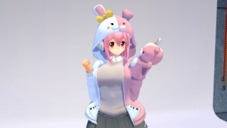 画像ギャラリー No.011のサムネイル画像 / 「モット！ソニコミ」と「ダンガンロンパ」がコラボ。撮影衣装にモノクマ/モノミパーカーが登場