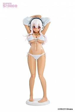画像ギャラリー No.001のサムネイル画像 / 「すーぱーそに子」の1/2スケールフィギュアに日焼けVer。5月下旬に受注開始