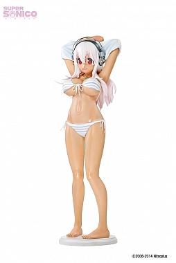 画像ギャラリー No.002のサムネイル画像 / 「すーぱーそに子」の1/2スケールフィギュアに日焼けVer。5月下旬に受注開始