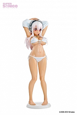 画像ギャラリー No.003のサムネイル画像 / 「すーぱーそに子」の1/2スケールフィギュアに日焼けVer。5月下旬に受注開始