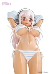 画像ギャラリー No.007のサムネイル画像 / 「すーぱーそに子」の1/2スケールフィギュアに日焼けVer。5月下旬に受注開始