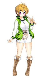画像ギャラリー No.035のサムネイル画像 / 「ソニプロ」，すーぱーそに子に用意された3つのカラータイプと概要を紹介。ライバルキャラ「星影ベルスタ」のビジュアルも必見だ