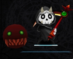 画像ギャラリー No.002のサムネイル画像 / 天使になりたい死神の冒険。スマホ向け「Dark Reaper Shoots!」が配信に