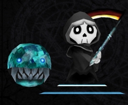 画像ギャラリー No.003のサムネイル画像 / 天使になりたい死神の冒険。スマホ向け「Dark Reaper Shoots!」が配信に
