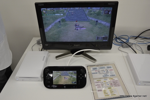 画像ギャラリー No.004のサムネイル画像 / Wii U版「モンスターハンター フロンティアG」に触ってみた。Wii U GamePadだけでプレイ可能で，チャットはキーボードにも対応
