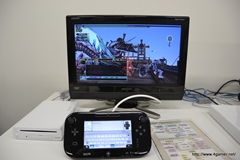 画像ギャラリー No.006のサムネイル画像 / Wii U版「モンスターハンター フロンティアG」に触ってみた。Wii U GamePadだけでプレイ可能で，チャットはキーボードにも対応