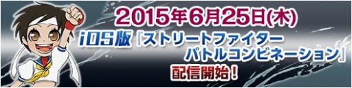 画像ギャラリー No.003のサムネイル画像 / 「ストリートファイター バトルコンビネーション」iOS版が6月25日に配信開始