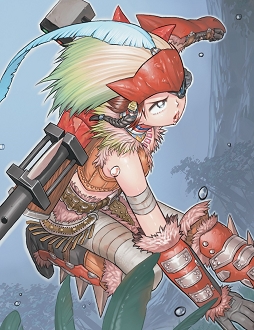 画像ギャラリー No.005のサムネイル画像 / 「モンスターハンター メゼポルタ開拓記」に登場するハンター100人のイラスト一挙公開［前編］：レア度★1から★5までのハンターを紹介