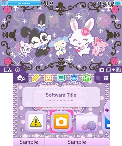 画像ギャラリー No.002のサムネイル画像 / フリュー，ニンテンドーeショップで「ジュエルペット」の3DS用テーマ2種を配信