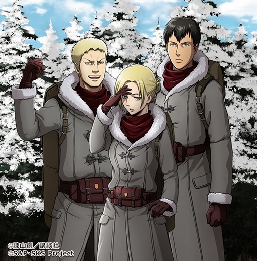 画像ギャラリー No.004のサムネイル画像 / 「進撃の巨人 -反撃の翼- ONLINE」，新装版「雪山踏破訓練」が21日配信