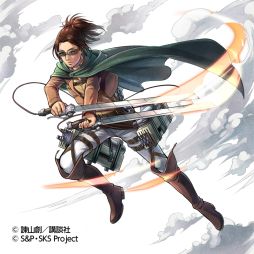 画像ギャラリー No.001のサムネイル画像 / 「進撃の巨人 -反撃の翼- ONLINE」，ログインボーナスにLTD「ハンジ」登場