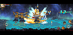 画像ギャラリー No.004のサムネイル画像 / 【PR】「スペースファイター」は，“コンボ好き”なら要注目のスマートフォン用オンラインアクションRPGだ