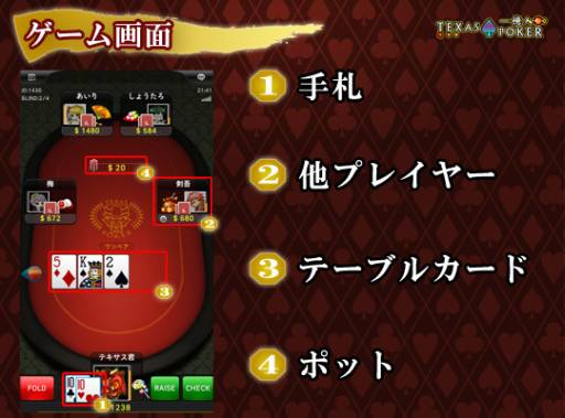 画像ギャラリー No.003のサムネイル画像 / Android向け「一億人のテキサスポーカー」が配信中。天下無双を目指そう