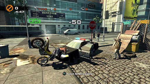 画像ギャラリー No.004のサムネイル画像 / とんでもないコースをモトバイクで走り抜ける，「Urban Trial Freestyle」のインプレッションをお届け