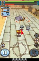 画像ギャラリー No.009のサムネイル画像 / ゆる〜くカワいく大乱戦！？　スマートフォン向けアクションゲーム「ゆるロボvsわるロボ」を紹介する「（ほぼ）日刊スマホゲーム通信」第329回