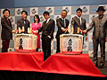 「龍が如く 維新！」の完成披露記者会見が開催。黒田崇矢さんや高橋克典さん，桜庭ななみさんら主要キャストが登壇した会場の模様をレポート