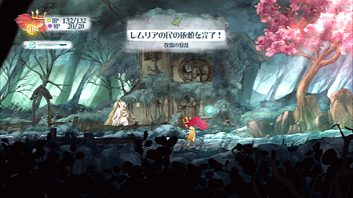 画像ギャラリー No.026のサムネイル画像 / ユービーアイソフトが贈るRPG「チャイルド オブ ライト」をレビュー。キャラクターがなめらかに動く,絵本のような世界へ飛び込もう