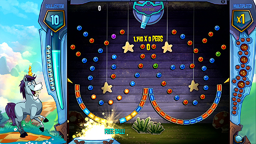 画像ギャラリー No.002のサムネイル画像 / カジュアルなパズルゲーム「Peggle 2」Xbox One版が,北米時間の2013年12月9日にリリース
