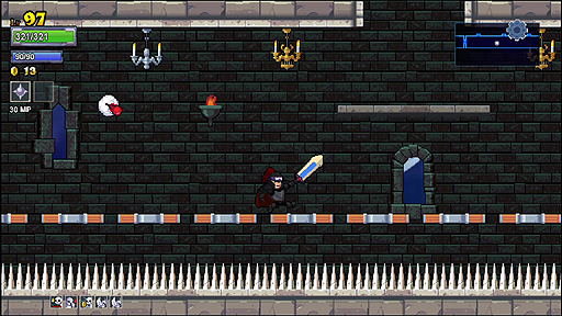 画像ギャラリー No.006のサムネイル画像 / ランダム生成の城を舞台としたアクションRPG「ローグ・レガシー」の配信がPS Storeでスタート。1つ購入すればPS4，PS3，PS Vitaで遊べる