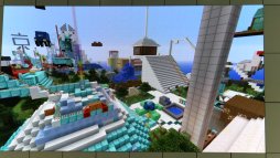 画像ギャラリー No.004のサムネイル画像 / 「Minecraft」の参加型イベント「1,000人でつくる！“夢の日本”プロジェクト ファイナル！」レポート。小学生達が創意工夫で作った建造物を披露