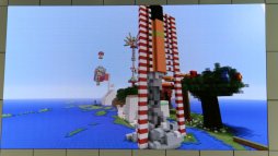 画像ギャラリー No.006のサムネイル画像 / 「Minecraft」の参加型イベント「1,000人でつくる！“夢の日本”プロジェクト ファイナル！」レポート。小学生達が創意工夫で作った建造物を披露
