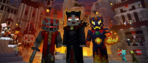 画像ギャラリー No.001のサムネイル画像 / 「Minecraft」の各コンシューマ版に向けた“ヴィランズ スキン パック”が配信開始