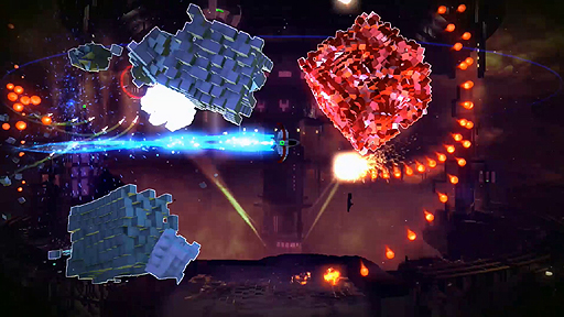 画像ギャラリー No.003のサムネイル画像 / PS4ダウンロード専用STG「RESOGUN」の最新トレイラーが公開。PS Plus会員は2月22日からフリープレイが可能に