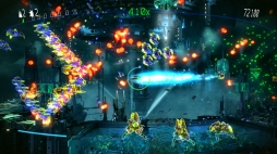 画像ギャラリー No.002のサムネイル画像 / PS4用シューティングアクション「RESOGUN」がCo-opモードに対応か。開発元のHousemarqueが意味深な画像を公開