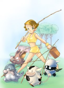 画像ギャラリー No.003のサムネイル画像 / 「StoneAge Mobile(仮称)」の国内サービスが決定。ほのぼのとした世界観のMMORPGがスマートフォンで復活