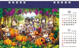 画像ギャラリー No.002のサムネイル画像 / 「真・三國無双」“みにきゃら”の2014年版卓上カレンダーが2月中旬に発売