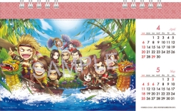 画像ギャラリー No.004のサムネイル画像 / 「真・三國無双」“みにきゃら”の2014年版卓上カレンダーが2月中旬に発売