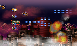 画像ギャラリー No.006のサムネイル画像 / スチームパンクな横スクロールSTG「鋼鉄帝国」が3DSダウンロードソフトとして12月に復活