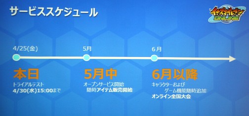 画像ギャラリー No.011のサムネイル画像 / 「イナズマイレブン オンライン」記者発表会をレポート。レベルファイブの日野晃博社長もゲームの仕上がりに太鼓判
