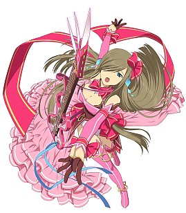 画像ギャラリー No.003のサムネイル画像 / 「テイルズ オブ リンク」が 「乖離性ミリオンアーサー」とコラボ。歌姫アーサー衣装のティアが登場