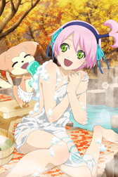 画像ギャラリー No.004のサムネイル画像 / 「テイルズ オブ リンク」,カノンノが登場する「りんく おぶ 温泉旅行」を開催